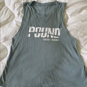 EUC Medium Offical Pound workout muscle tank